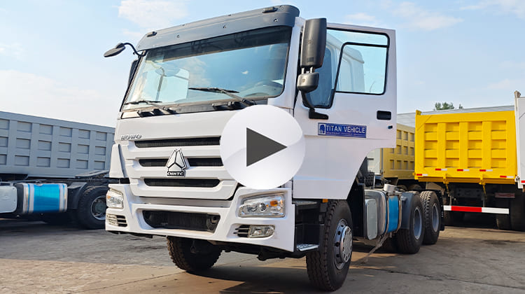 Головка трактора ZZ4257 2nd Howo на продажу в Филиппинах, General Santos