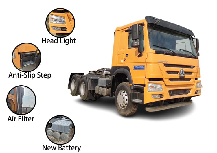 Тягач Sinotruk Howo б/у цена 4 евро для продажи на Филиппинах, Манила