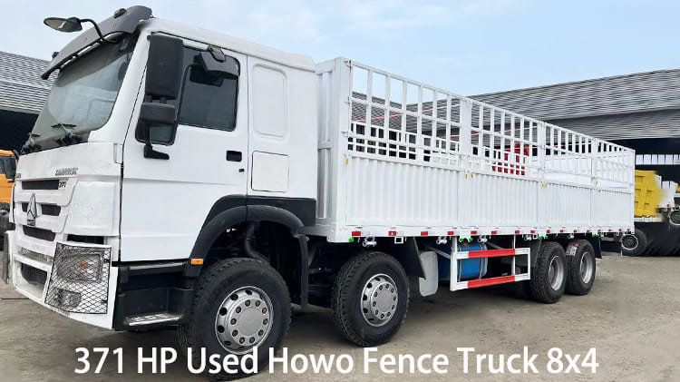 371 л.с. Б/у Howo Fence Truck 8x4 на продажу в Гайане