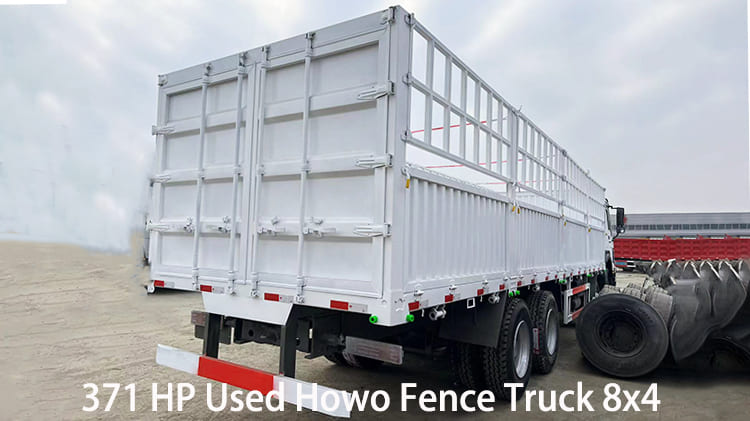 371 л.с. Б/у Howo Fence Truck 8x4 на продажу в Гайане
