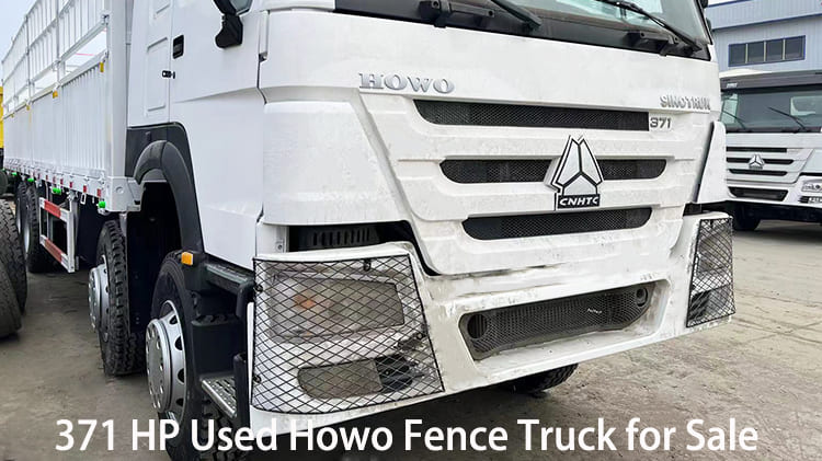 371 л.с. Б/у Howo Fence Truck 8x4 на продажу в Гайане