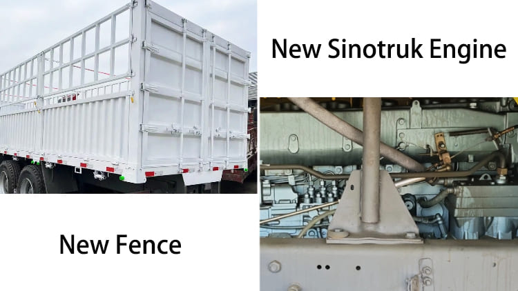 371 л.с. Б/у Howo Fence Truck 8x4 на продажу в Гайане