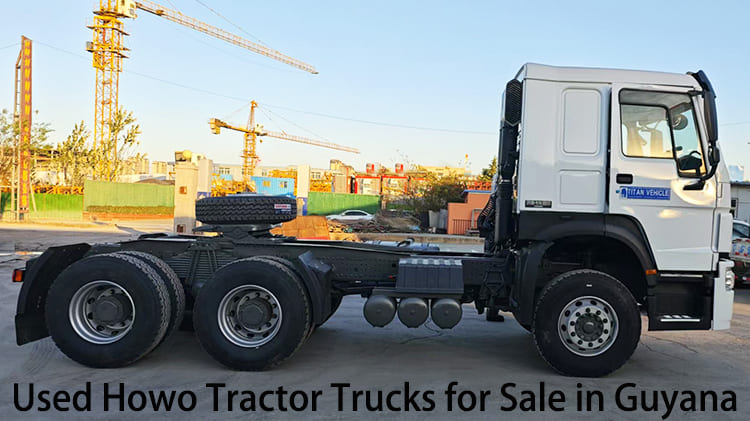 6x4 немного б/у тягачи Sinotruk Howo 380 л.с. для продажи в России