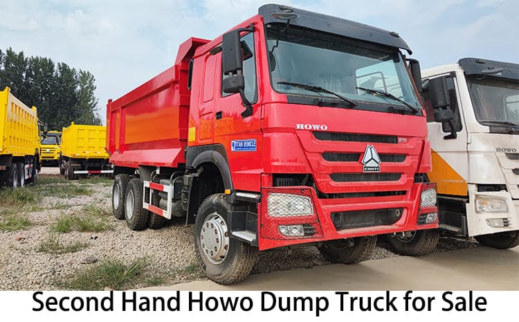 Самосвал CNHTC с пробегом Howo 6x4 на продажу в Казахстане
