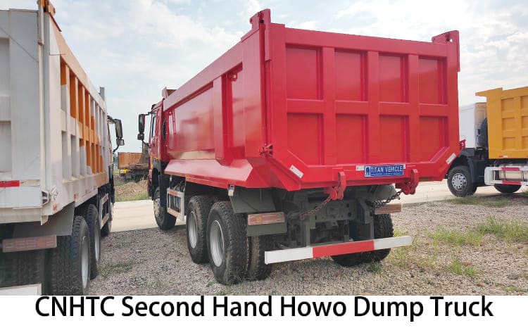 Самосвал CNHTC с пробегом Howo 6x4 на продажу в Казахстане