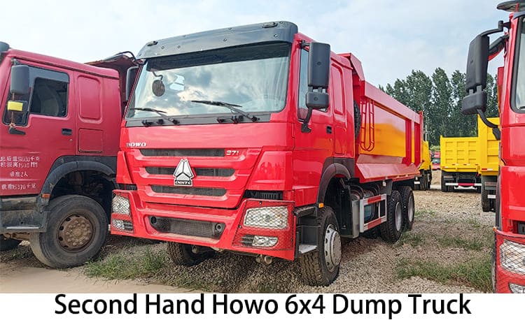 Самосвал CNHTC с пробегом Howo 6x4 на продажу в Казахстане