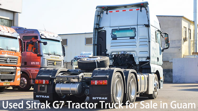 LHD б/у тягач Sitrak Howo G7 6x4 для продажи в России
