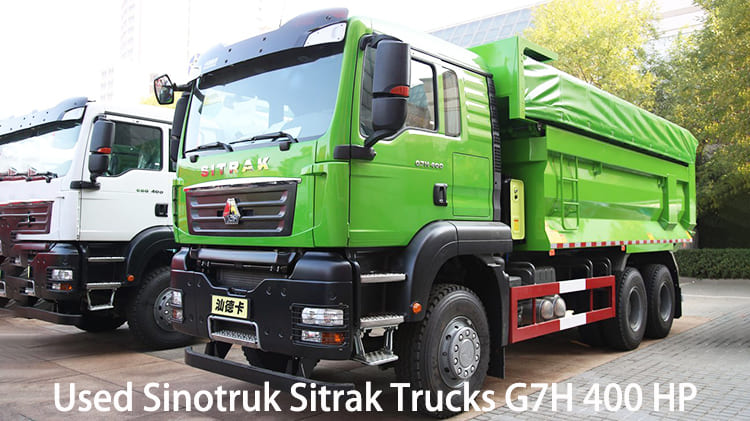 Бу самосвалы Sinotruk Sitrak G7H 400 л.с. Цена в Казахстане