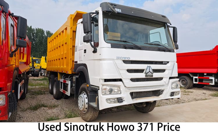 Самосвал Howo 2-х ручных машин | Цена Sinotruk Howo 371 для продажи в Узбекистане