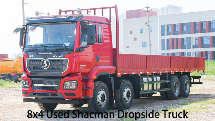 8x4 Б/у Shacman Dropside Truck на продажу в Панаме