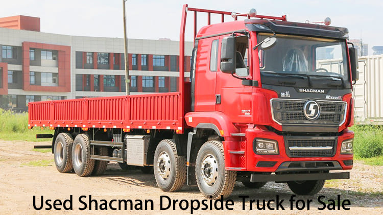 8x4 Б/у Shacman Dropside Truck на продажу в Панаме