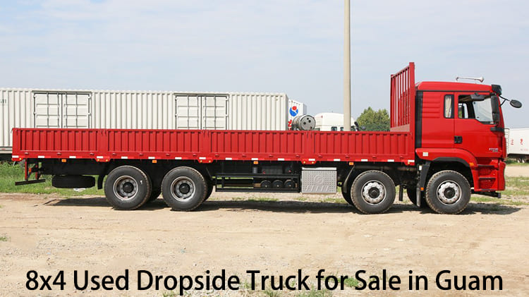 8x4 Б/у Shacman Dropside Truck на продажу в Панаме