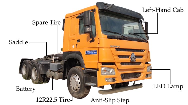 Sinotruk Howo 371 б/у тягачи на продажу в Казахстане