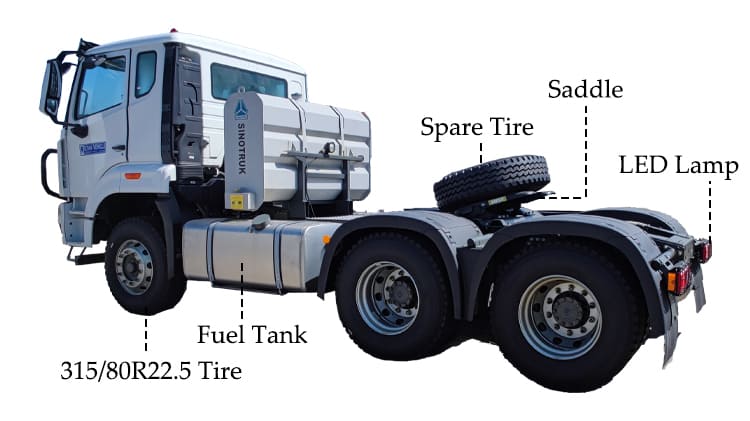 Howo 6x4 Новая модель грузовика Head | Sinotruk Howo Цена на продажу в Кыргызстане