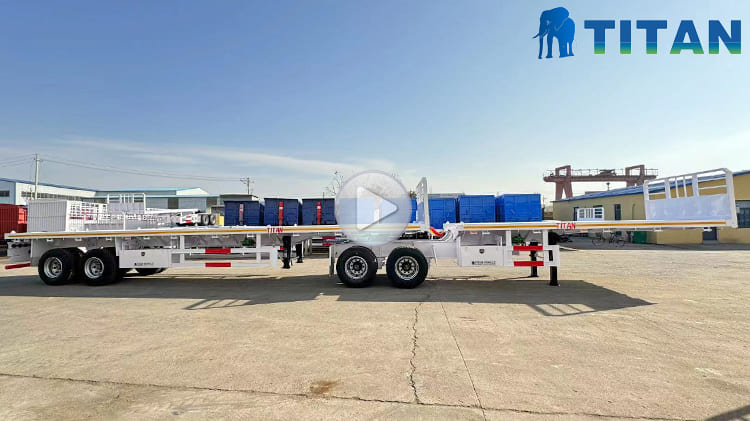 Inter Link Interlink Trailer | Superlink Flat Deck Trailer для продажи в Казахстане
