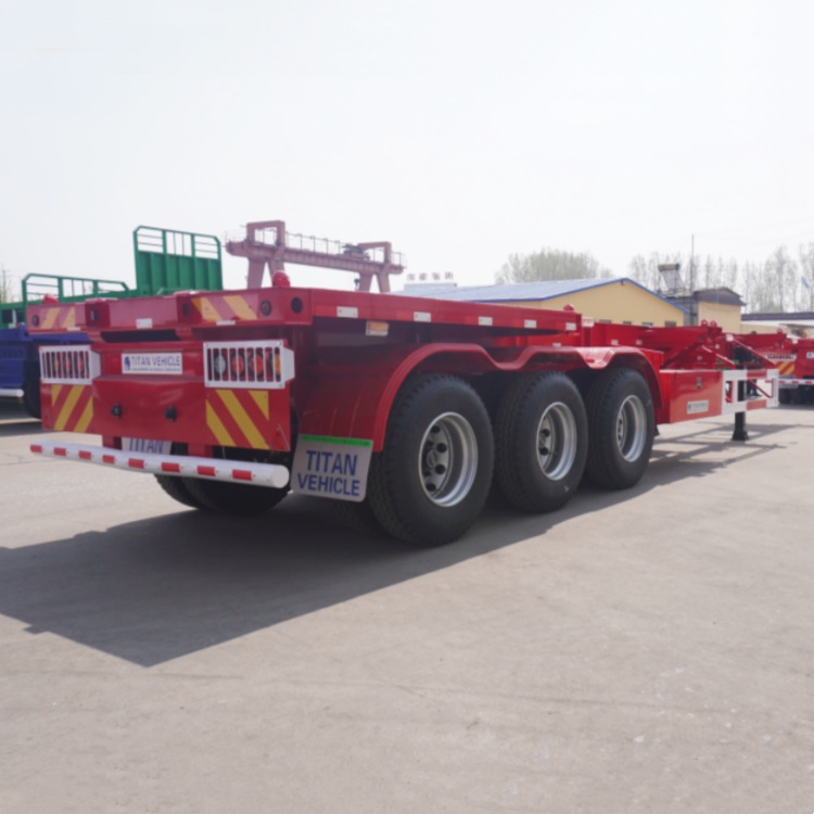  Multi Function 3 Axles Skeletal Trailer