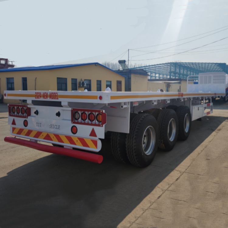 Tripple Axle 40ft Flat Bed Trailer