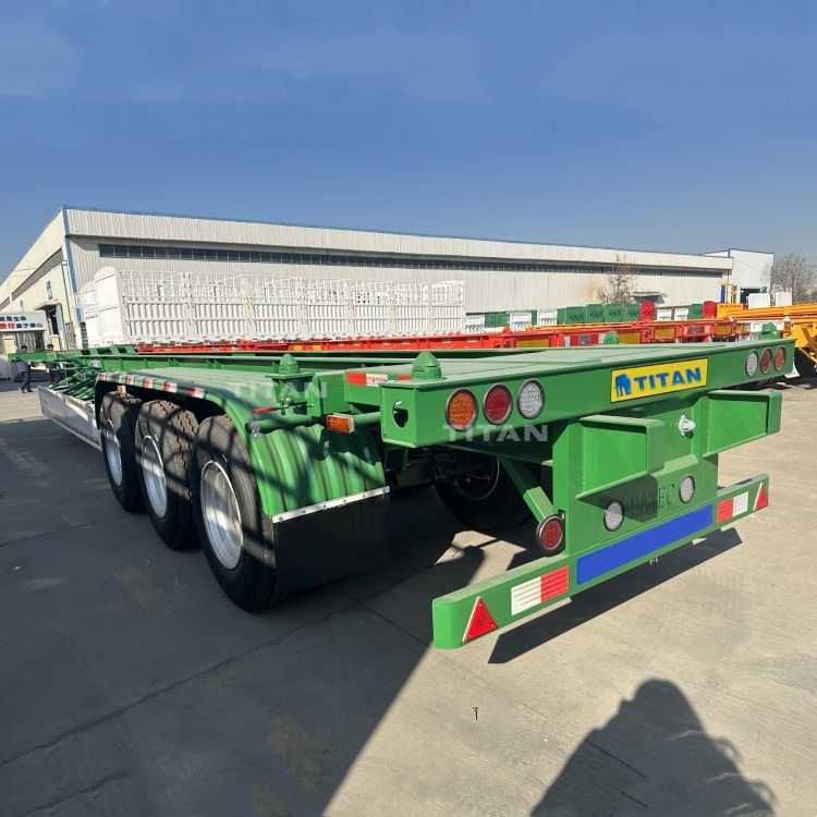 3 Axle Container Trailer