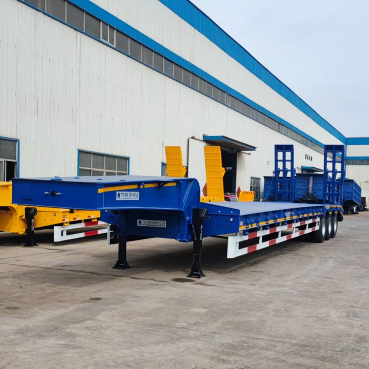 3 Axle Low Bed Trailer