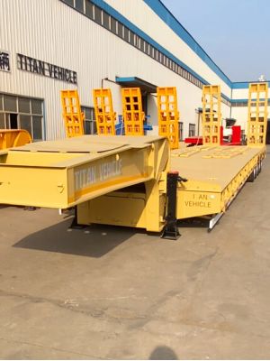 4 Axle 100 Ton Lowbed Trailer